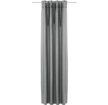 Šedý závěs se stahovací páskou