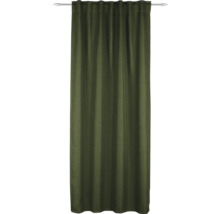 Závěs z látky se závěsným systémem s řasicí páskou