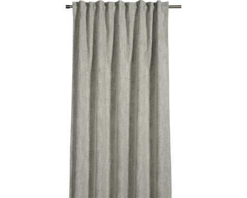 Záclona z látky s řasící páskou