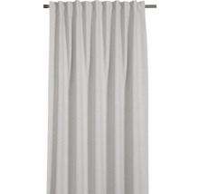 Závěs z látky s řasící páskou na tyči