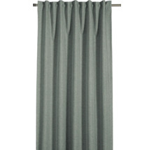 Šedý závěs s řasicí páskou