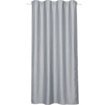 Šedý závěs s řasicí stuhou