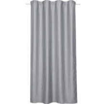 Šedý závěs s řasící páskou