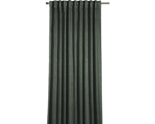 Záclona se závěsným systémem s řasicí páskou