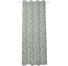 Záclona s geometrickým vzorem