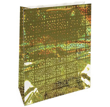 Dárková taška se vzorem hvězd a kruhů