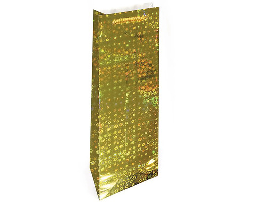 Dárková taška s tečkovaným a hvězdným vzorem