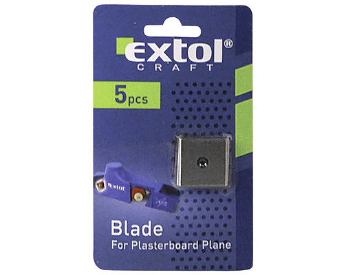 Extol Craft Náhradní čepele pro hoblík na sádrokarton, 5 kusů