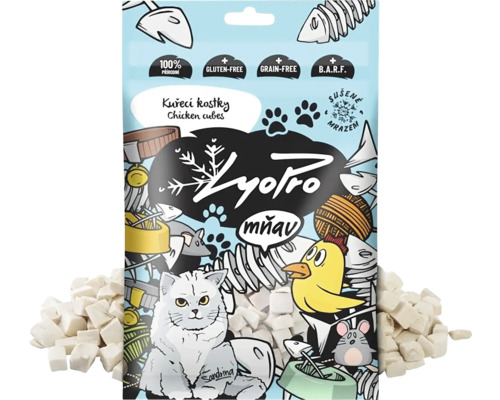 Lyotro krmivo pro kočky s drůbeží