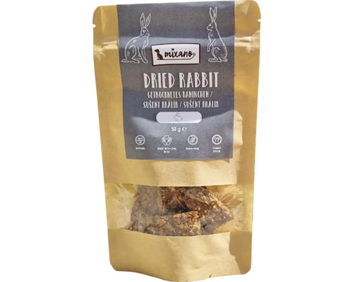 Sušený králík Mixano v 50gramovém balení