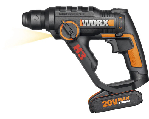 Akumulátorové vrtací kladivo značky WORX