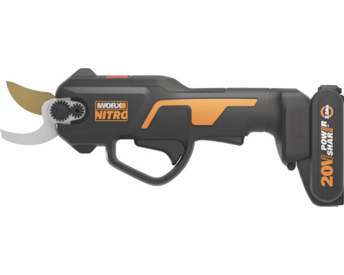 Akumulátorové zahradní nůžky WORX WG330E Akumulátorové zahradnické nůžky WORX Nitro