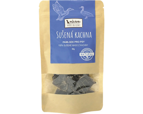 Pamlsek pro psy Mixáno sušená kachna, 50 gramů