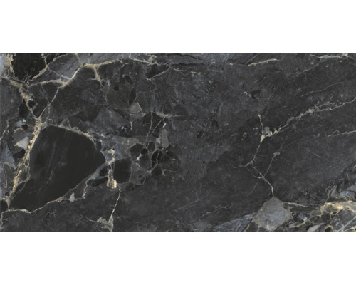 Vzorek černé mramorové dlaždice