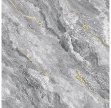 Šedá mramorová dlaždice se zlatými žilkami