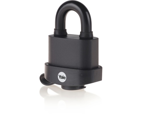 Černý visací zámek Yale