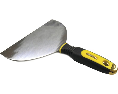Špachtle s ocelovou čepelí a plastovou rukojetí