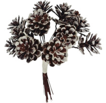 Dekorativní kytice z borových šišek pro slavnostní příležitosti