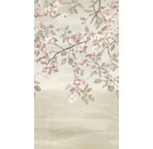 Tapeta s květinovým vzorem a květinovým designem pro dekoraci stěn.