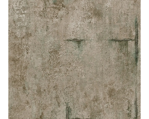 Tapeta s betonovým vzhledem a lanovými prvky