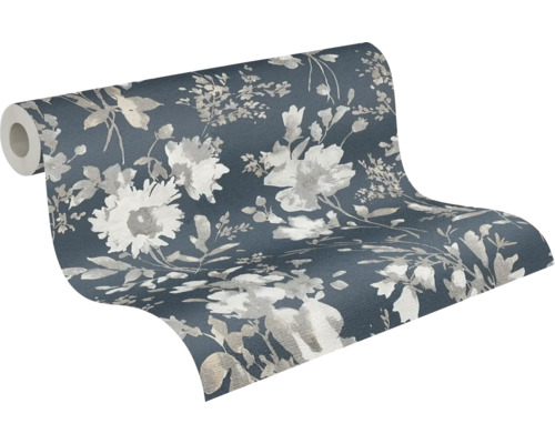 Role tapety s květinovým vzorem