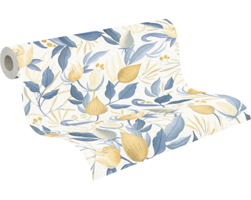 Role tapety s květinovým vzorem