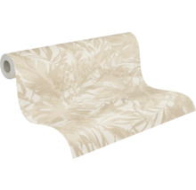 Role tapety s rostlinným vzorem