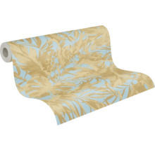 Role tapety s rostlinným vzorem