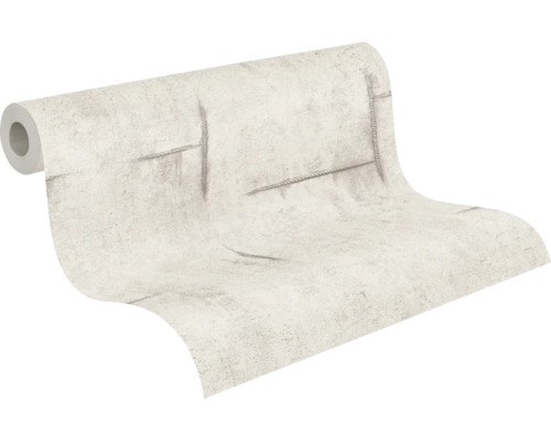 Role tapety s betonovým vzhledem a lanovým vzorem