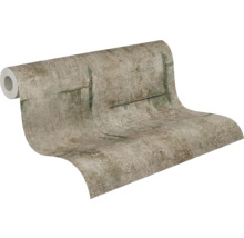 Role tapety betonového vzhledu s lanovými prvky