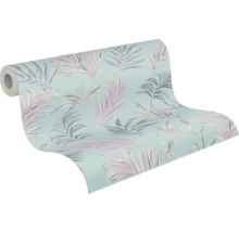 Role vinylové tapety s rostlinným vzorem