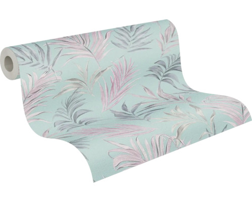 Role vinylové tapety s rostlinným vzorem