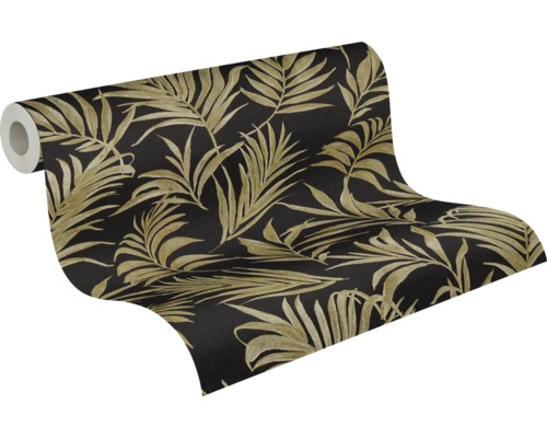 Role tapety s listovým vzorem