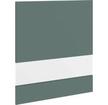 Čelo skříňky s vodorovným pruhem