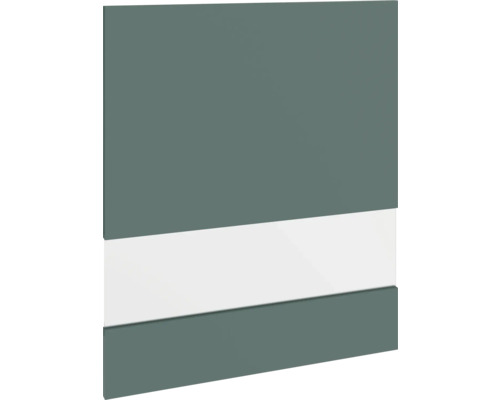 Čelo skříňky s vodorovným pruhem