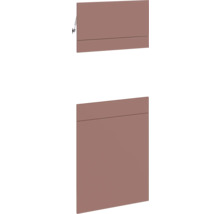 Sestava koupelnového nábytku, skládající se ze závěsné skříňky a nástěnné skříňky