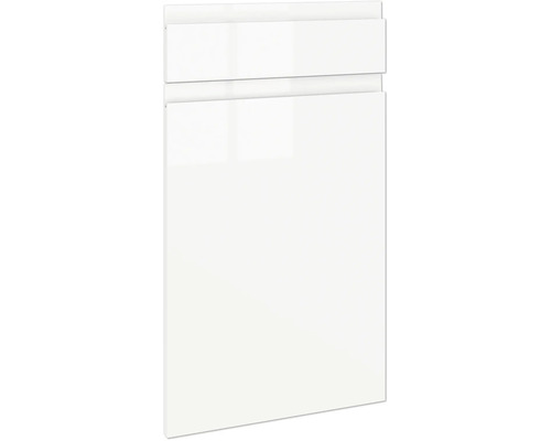 Čelní sada Piccante Smart 39,6 × 1,9 × 69,6 cm bílá vysoce lesklé Čelo kuchyňské skříňky
