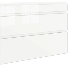 Čelo skříně s hladkým povrchem