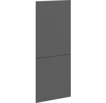 Přední strana skříně se dvěma dvířky