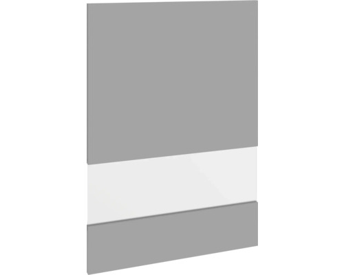 Šedá nábytková deska s bílou vložkou