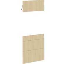 Skříňka s dřevěnou strukturou