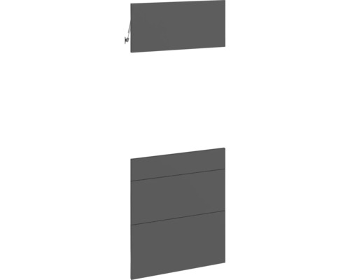 Sestava koupelnového nábytku skládající se ze závěsné skříňky a spodní skříňky