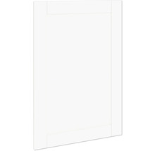 Jednoduché bílé dveře skříně