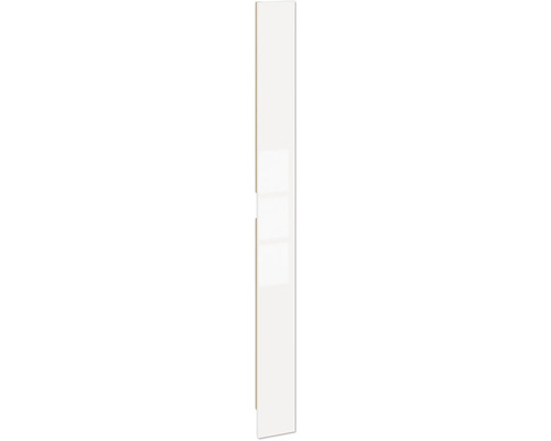 Lícující kus PICCANTE Smart PICCANTE Smart bílá lesklý "CD" Bílá kuchyňská vysoká skříňka s několika přihrádkami