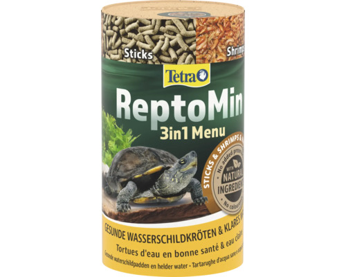 Krmivo pro vodní želvy Tetra ReptoMin Menu 250 ml Tetra ReptoMin 3v1 Menu krmivo pro vodní želvy