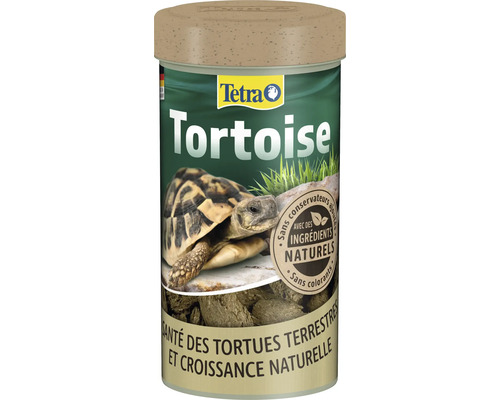 Tetra Tortoise krmivo pro suchozemské želvy dóza