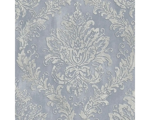 Vliesová tapeta History of Art 790491 Ornament modrá šedá 10,05 x 0,53 m Tapeta s ornamentálním vzorem