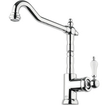 Kuchyňská baterie s otočným výtokem a pákou