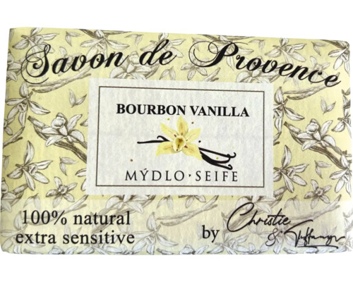 Mýdlo Savon de Provence Bourbon Vanille, balené