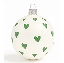 Vánoční ozdoba s motivy srdce